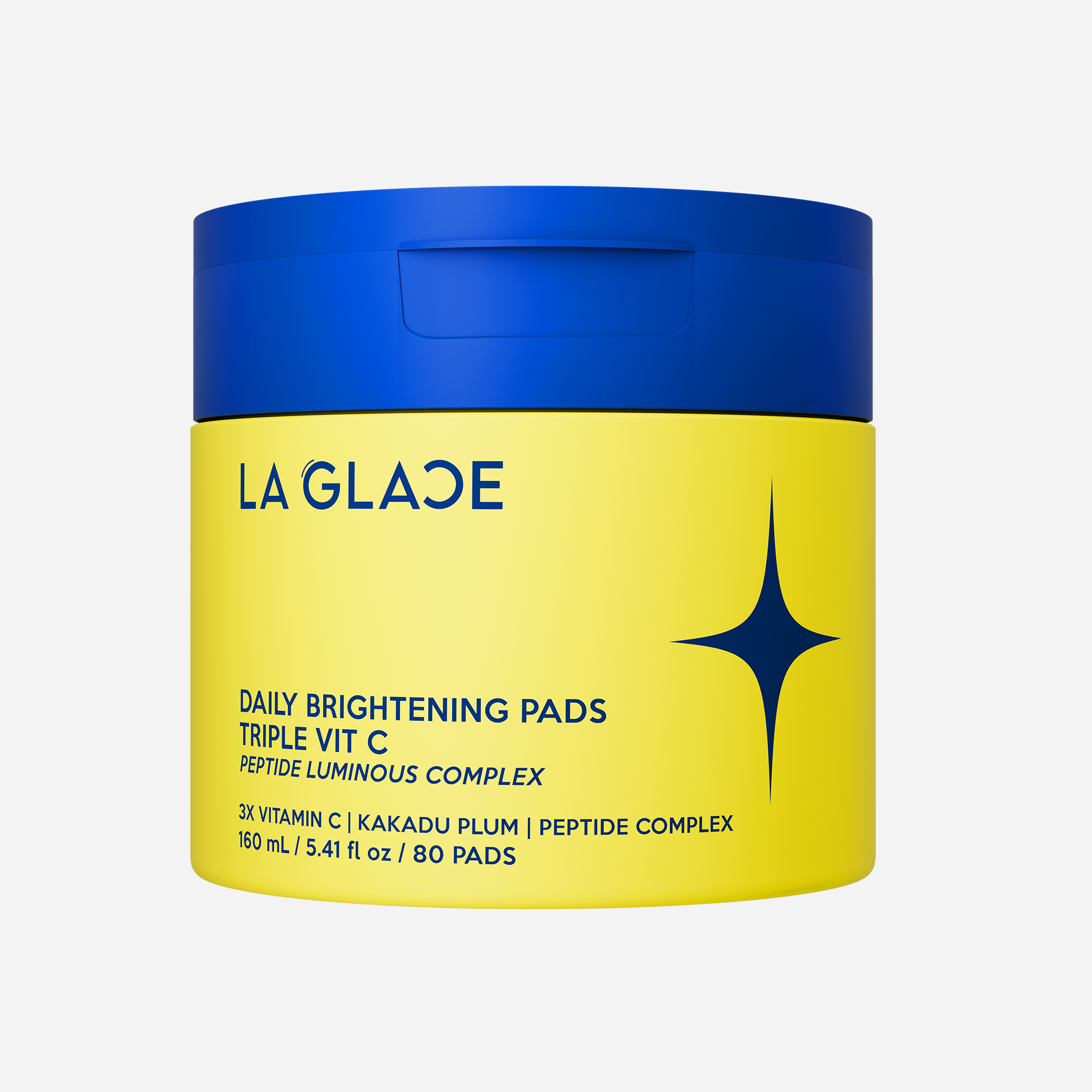 LA GLACE DAILY VIT C TONER PADS